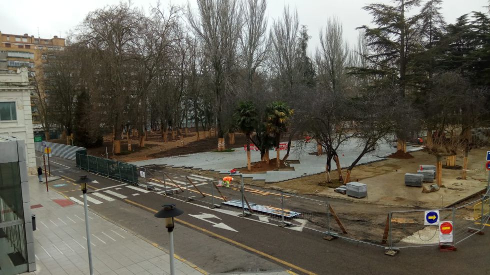Uno de los objetivos de la reforma es la unión de Los Jardinillos con la zona de San Pablo y la Calle Mayor, para mejorar la conexión del parque Uno de los objetivos de la reforma es la unión de Los Jardinillos con la zona de San Pablo y la Calle Mayor, para mejorar la conexión del parque