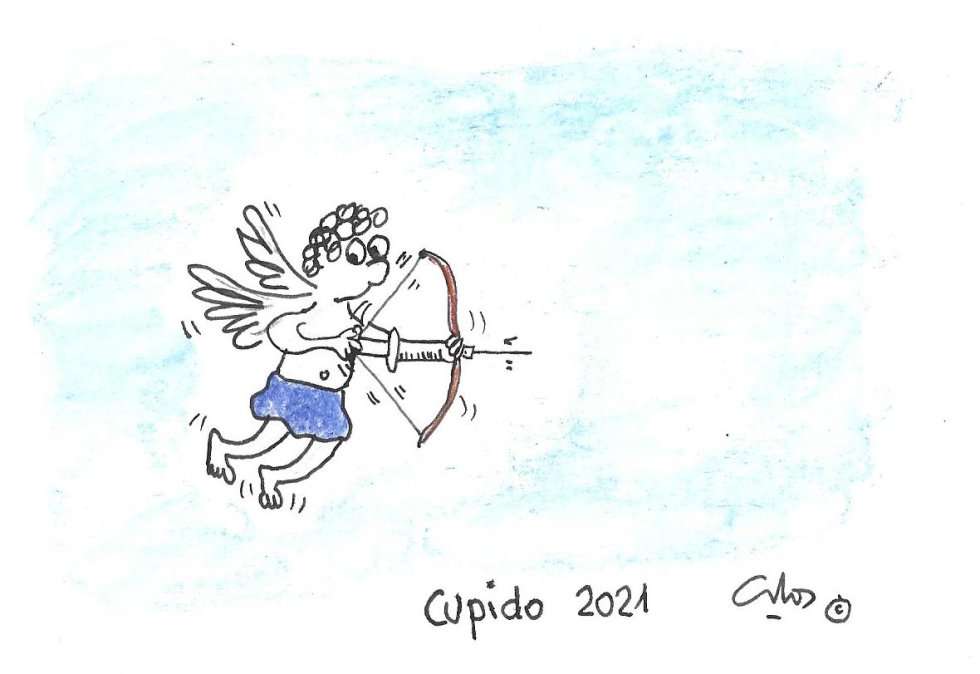 La viñeta de Villanueva, cupido La viñeta de Villanueva, cupido