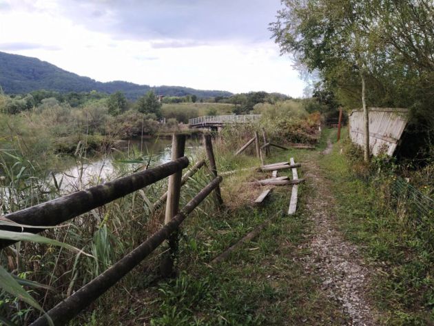 Las marismas de Txingudi en estado de deterioro