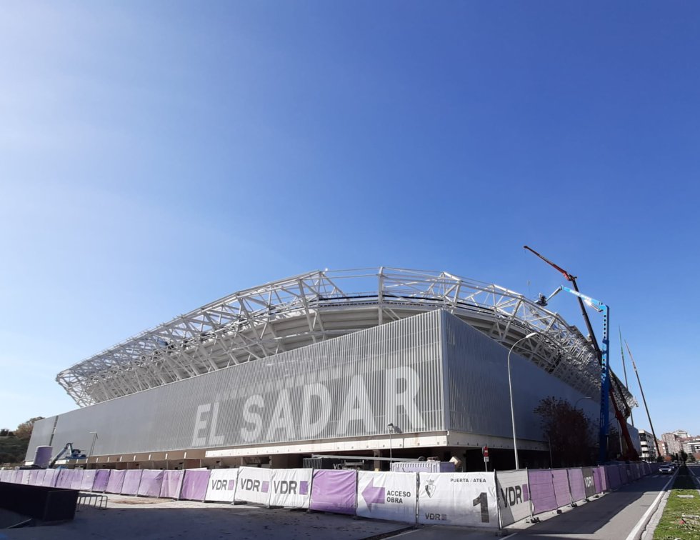 El Sadar en la recta final de la reforma El Sadar en la recta final de la reforma