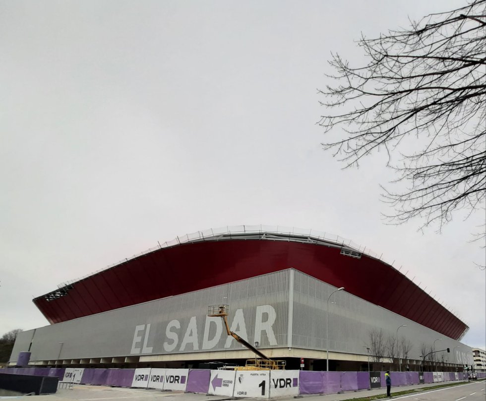 El Sadar en la recta final de la reforma El Sadar en la recta final de la reforma