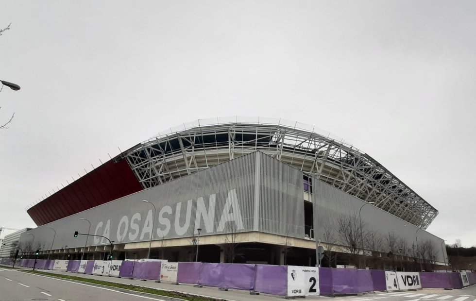 El Sadar en la recta final de la reforma El Sadar en la recta final de la reforma