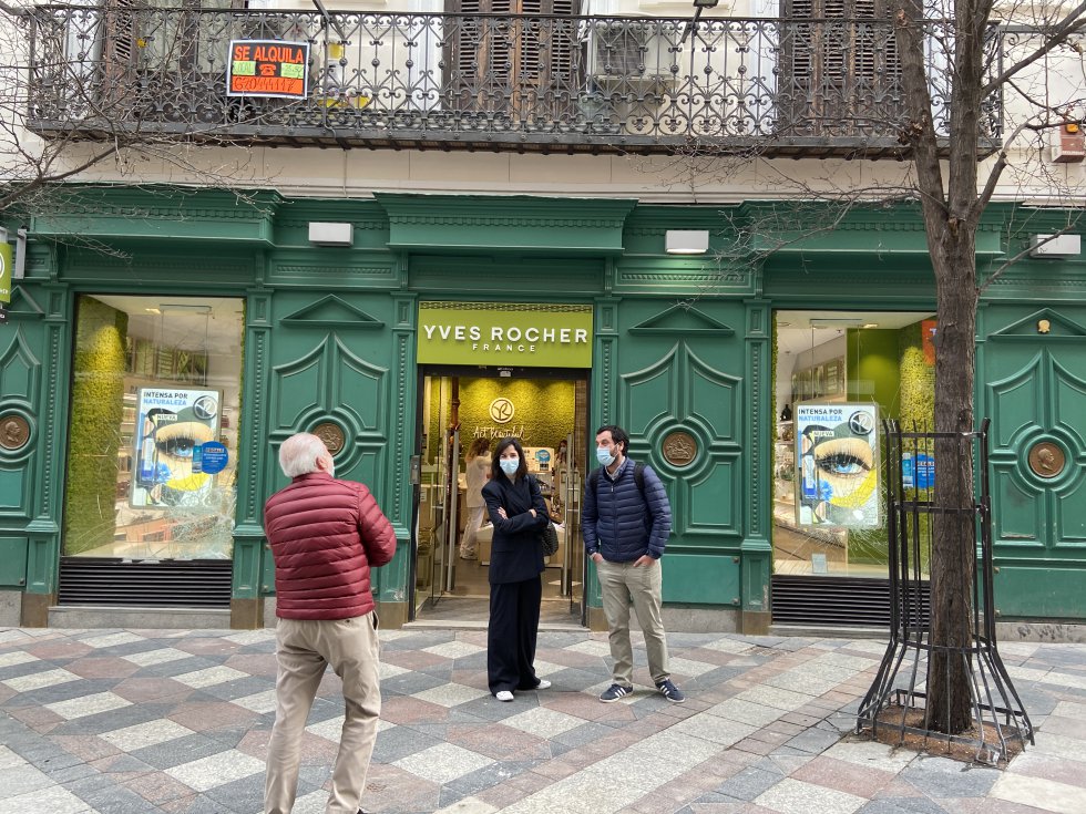 Las imágenes de Madrid tras los disturbios Las imágenes de Madrid tras los disturbios