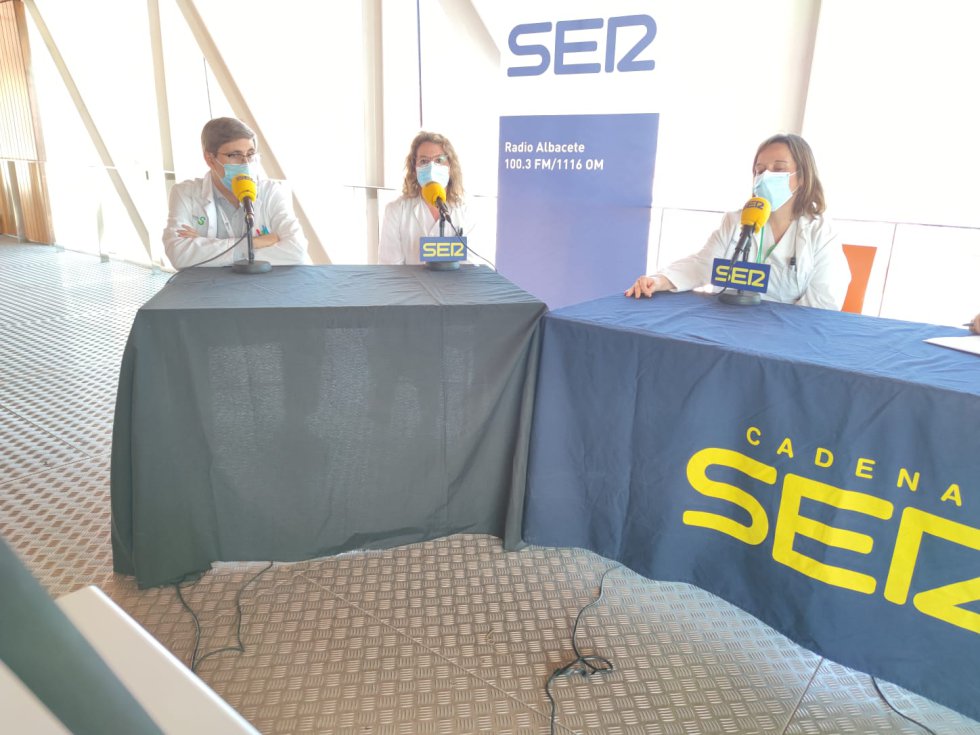 Las imágenes de 'Hoy por hoy Albacete' desde el Hospital de Albacete Las imágenes de 'Hoy por hoy Albacete' desde el Hospital de Albacete