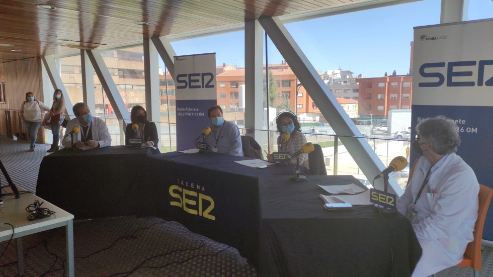 Las imágenes de 'Hoy por hoy Albacete' desde el Hospital de Albacete Las imágenes de 'Hoy por hoy Albacete' desde el Hospital de Albacete