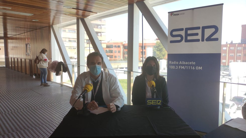 Las imágenes de 'Hoy por hoy Albacete' desde el Hospital de Albacete Las imágenes de 'Hoy por hoy Albacete' desde el Hospital de Albacete