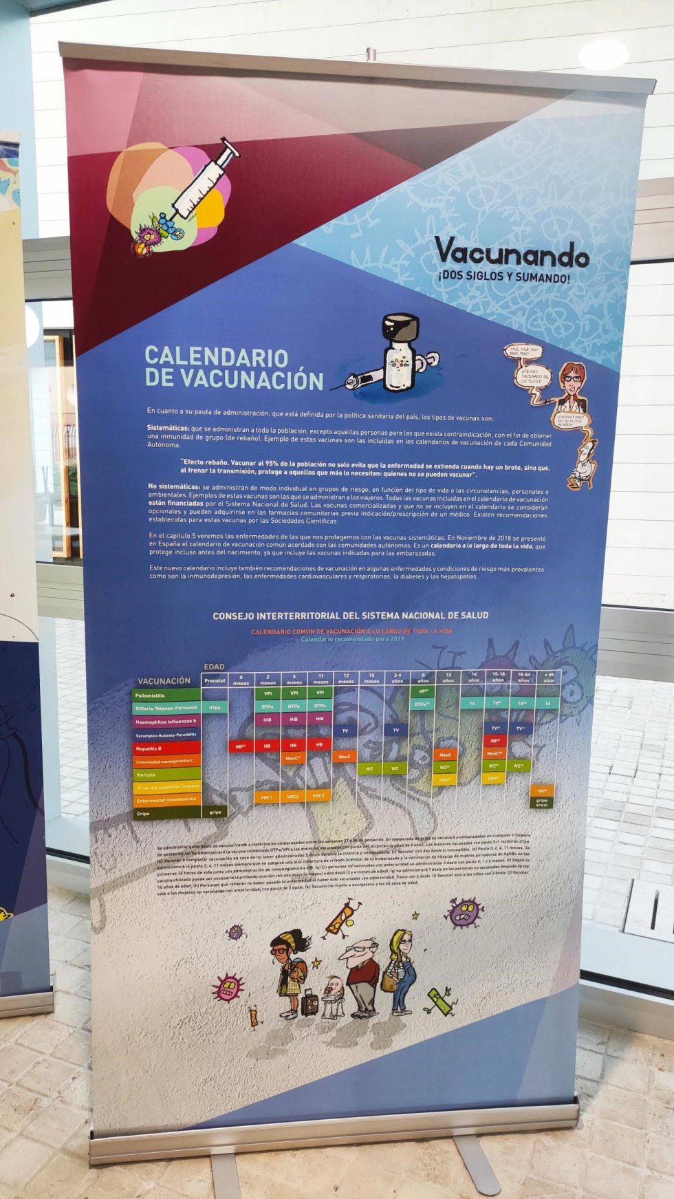 La exposición recaló hace unos días en el Instituto Cañada de la Encina de Iniesta, como una actividad comunitaria organizad por las médicas del equipo de Atención Primaria, María Flores y Ana Belén Espejo La exposición recaló hace unos días en el Instituto Cañada de la Encina de Iniesta, como una actividad comunitaria organizad por las médicas del equipo de Atención Primaria, María Flores y Ana Belén Espejo
