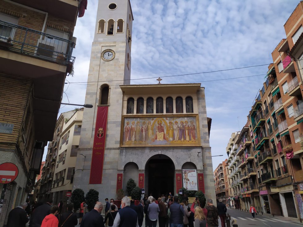 San Antolín ha acogido una exposición con los tronos e imágenes de la Cofradía del Perdón que deberían haber procesionado por las calles de Murcia este Lunes Santo San Antolín ha acogido una exposición con los tronos e imágenes de la Cofradía del Perdón que deberían haber procesionado por las calles de Murcia este Lunes Santo
