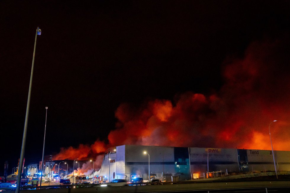 Archivo - Incendio en tres naves industriales de Seseña Archivo - Incendio en tres naves industriales de Seseña