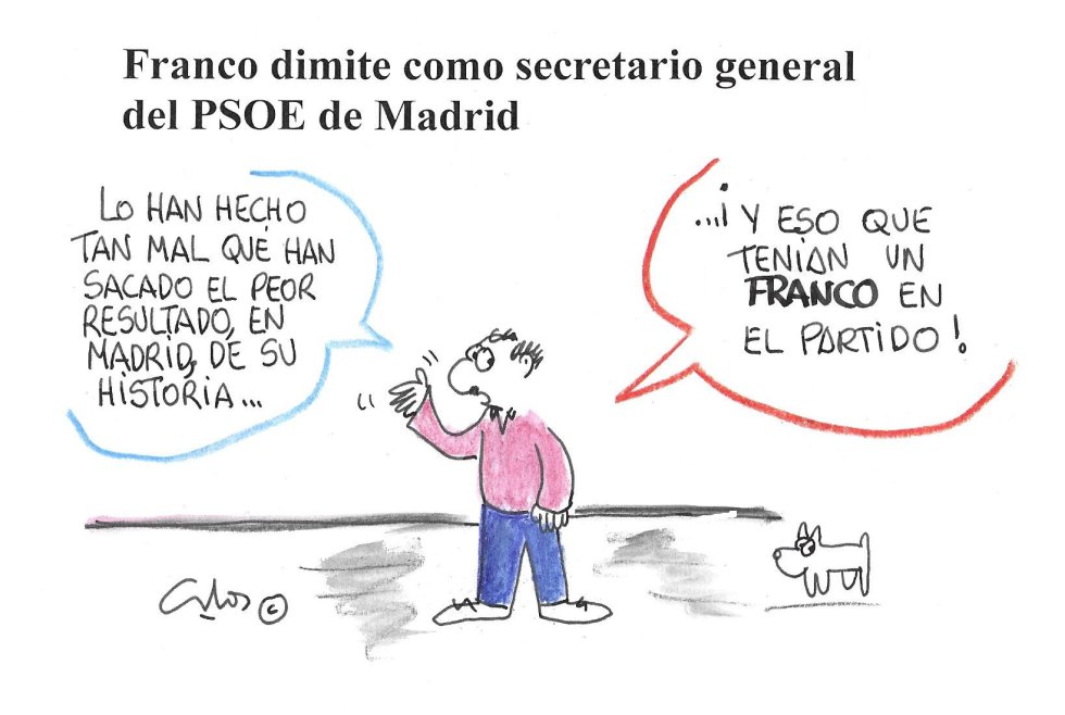 La viñeta de Villanueva, Franco La viñeta de Villanueva, Franco