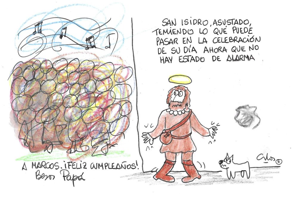 La viñeta de Villanueva, San Isidro La viñeta de Villanueva, San Isidro