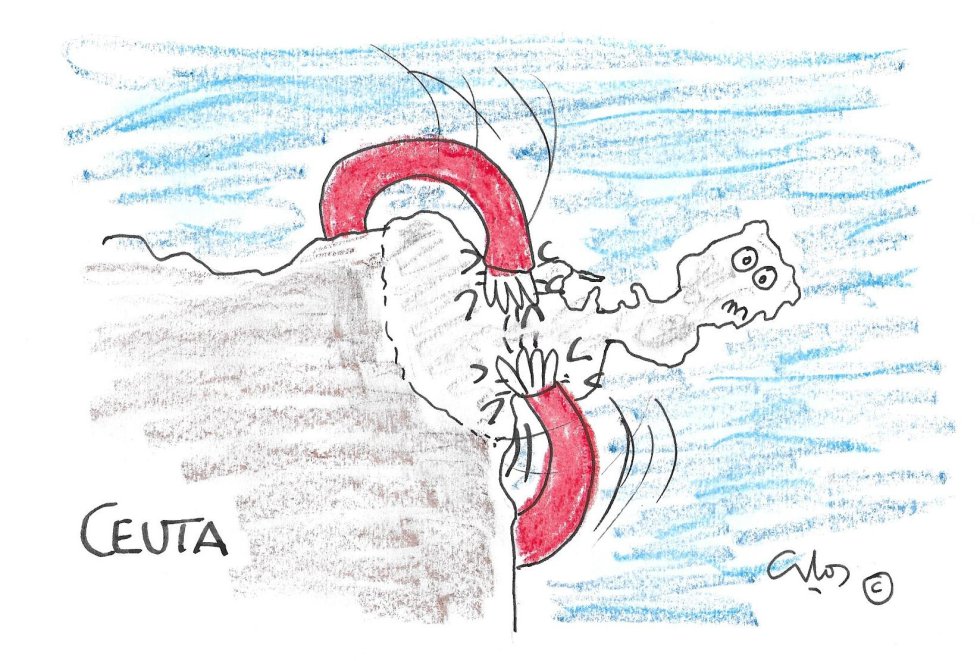 La viñeta de Villanueva, Ceuta La viñeta de Villanueva, Ceuta