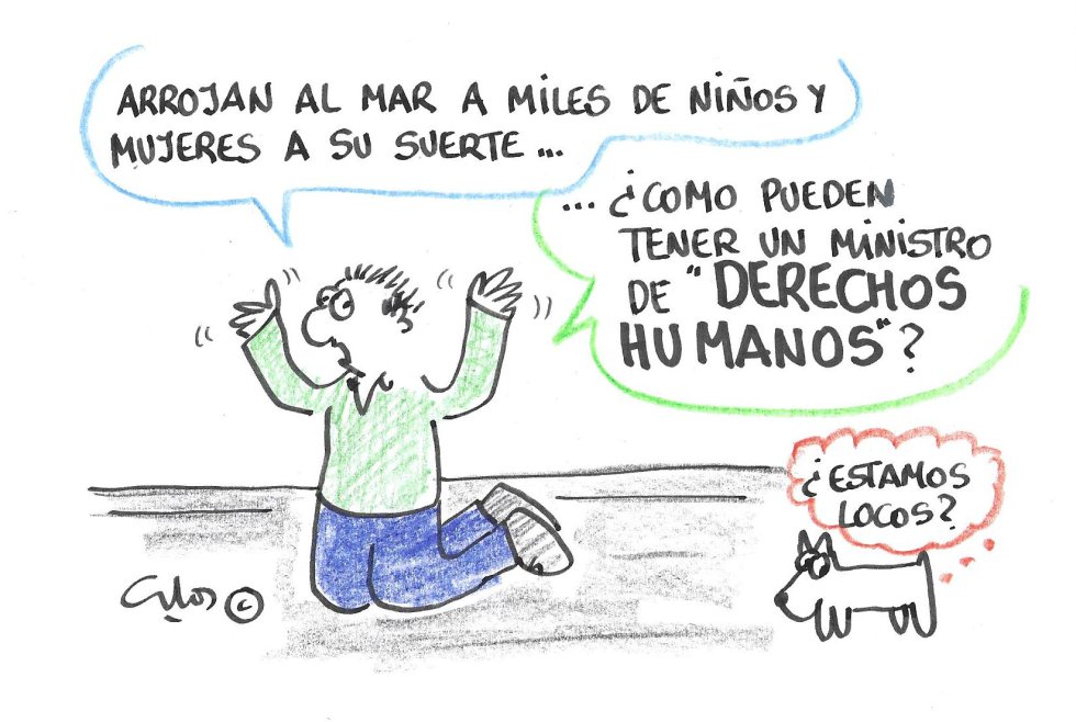 La viñeta de Villanueva, ministro La viñeta de Villanueva, ministro
