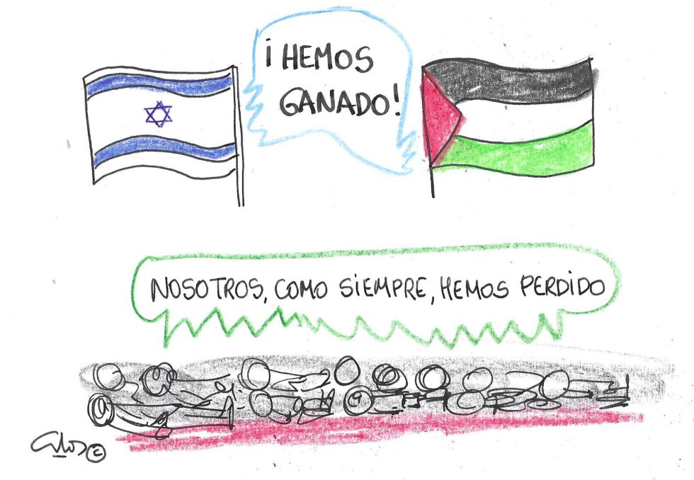 La viñeta de Villanueva, perdedores La viñeta de Villanueva, perdedores