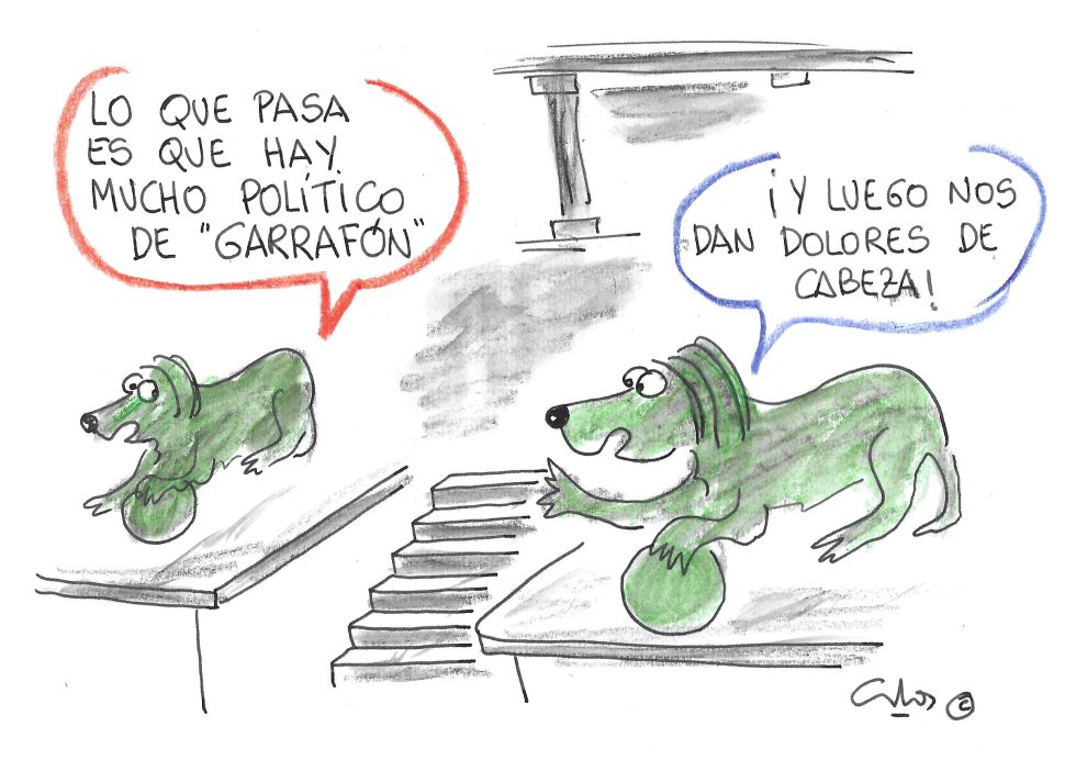 La viñeta de Villanueva, garrafón La viñeta de Villanueva, garrafón