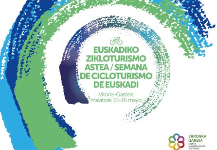 Cartel de la Semana del cicloturismo de Euskadi