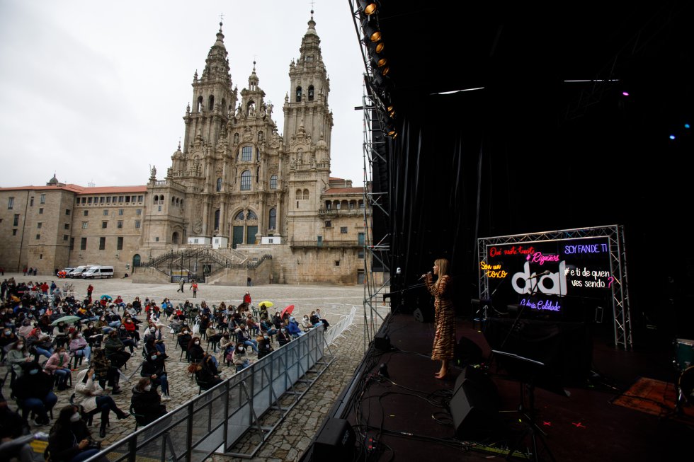 Las imágenes del Únicos de Cadena Dial en Santiago Las imágenes del Únicos de Cadena Dial en Santiago