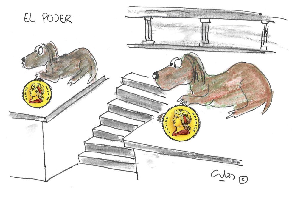 La viñeta de Villanueva, poder La viñeta de Villanueva, poder