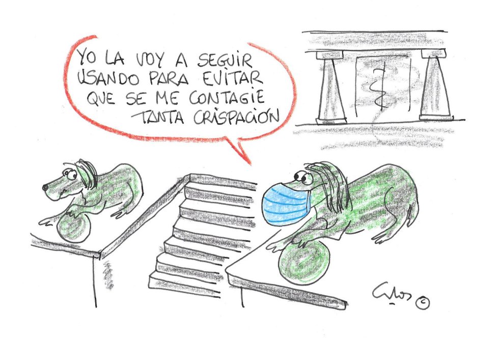 La viñeta de Villanueva, crispación La viñeta de Villanueva, crispación