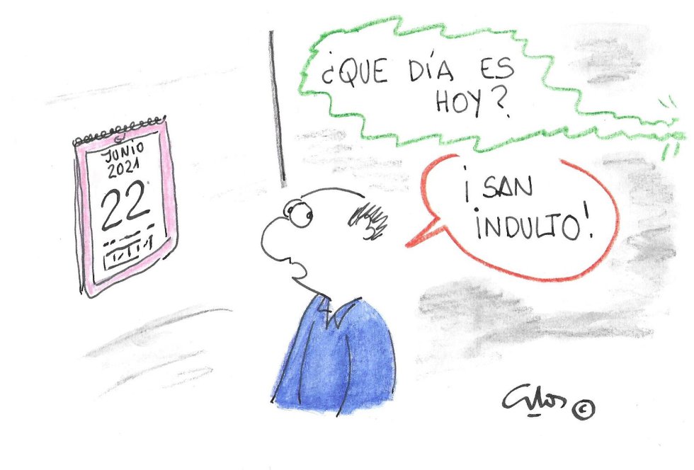 La viñeta de Villanueva, San Indulto La viñeta de Villanueva, San Indulto