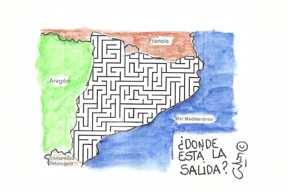 La viñeta de Villanueva, laberinto La viñeta de Villanueva, laberinto