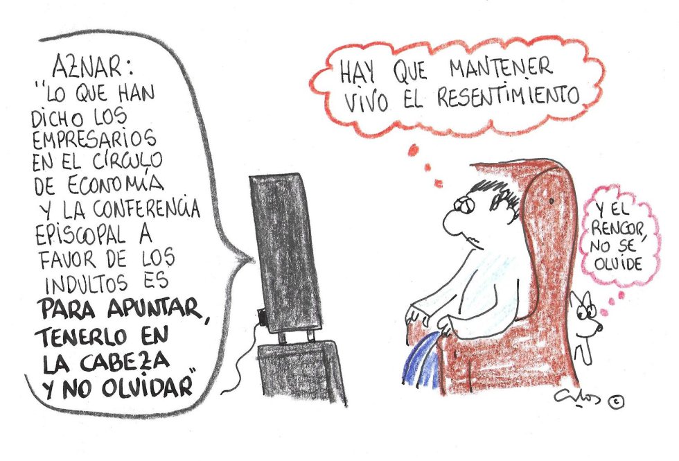 La viñeta de Villanueva, Aznar La viñeta de Villanueva, Aznar