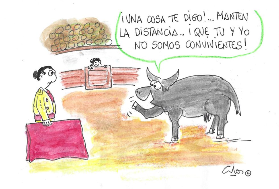 La viñeta de Villanueva, distancia La viñeta de Villanueva, distancia