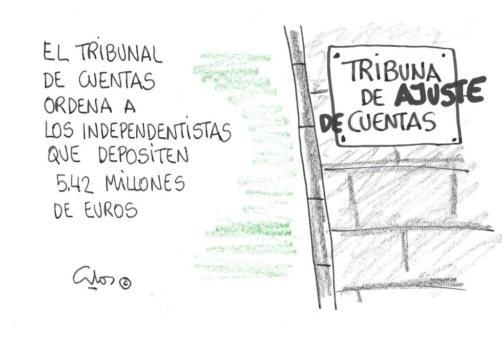 La viñeta de Villanueva, Tribunal de Cuentas La viñeta de Villanueva, Tribunal de Cuentas