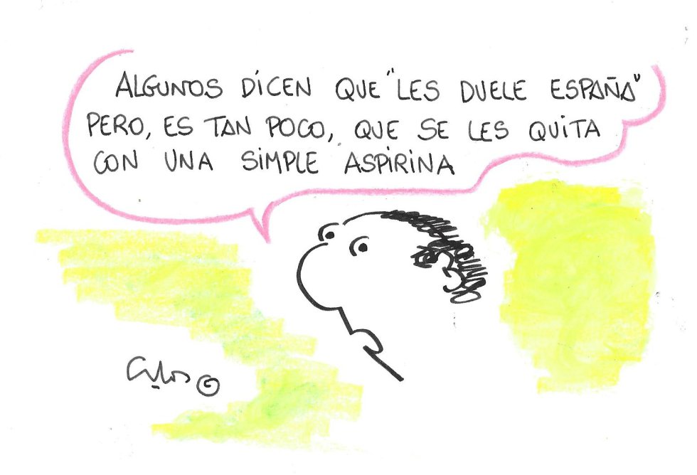 La viñeta de Villanueva, dolor La viñeta de Villanueva, dolor
