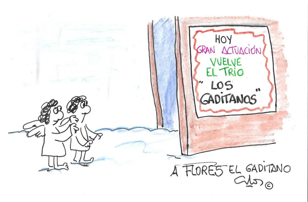 La viñeta de Villanueva, Flores el Gaditano La viñeta de Villanueva, Flores el Gaditano