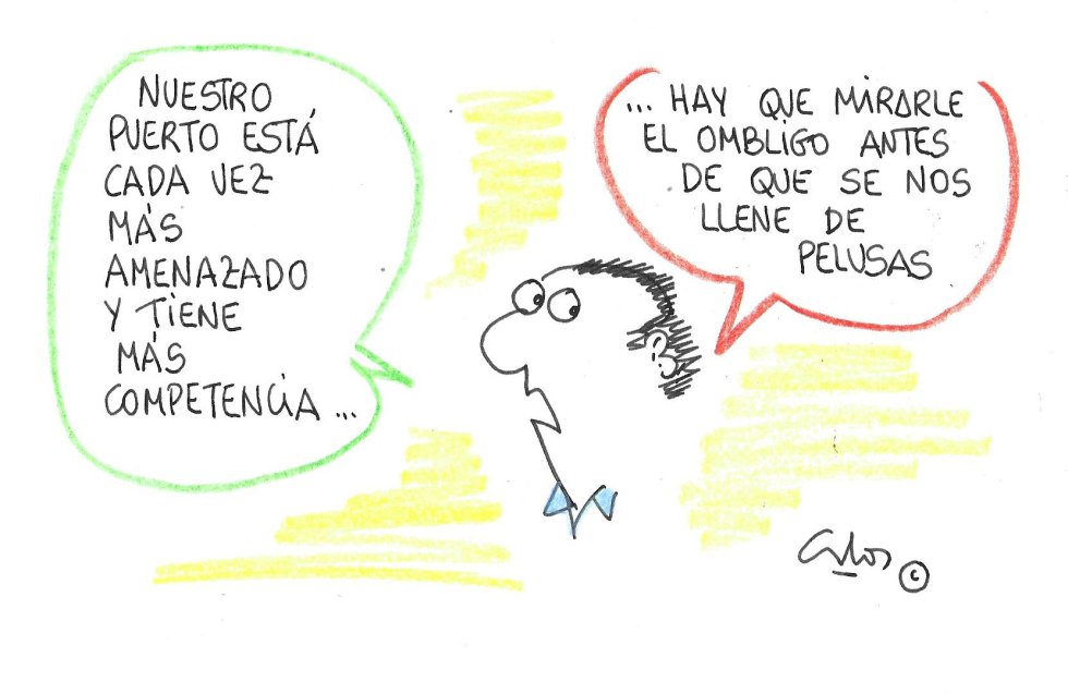La viñeta de Villanueva, el puerto La viñeta de Villanueva, el puerto