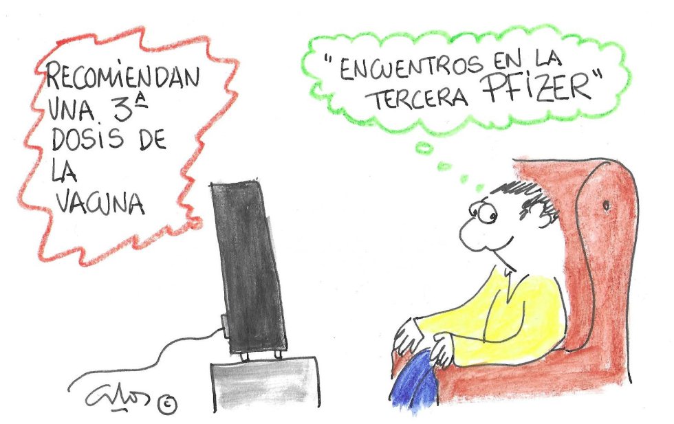 la viñeta de Villanueva, tercera pfizer la viñeta de Villanueva, tercera pfizer