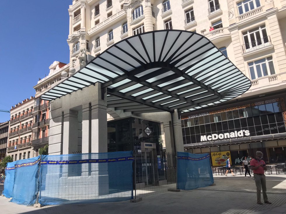 Así ha cambiado la estación de metro de Gran Vía en los últimos 100 años Así ha cambiado la estación de metro de Gran Vía en los últimos 100 años