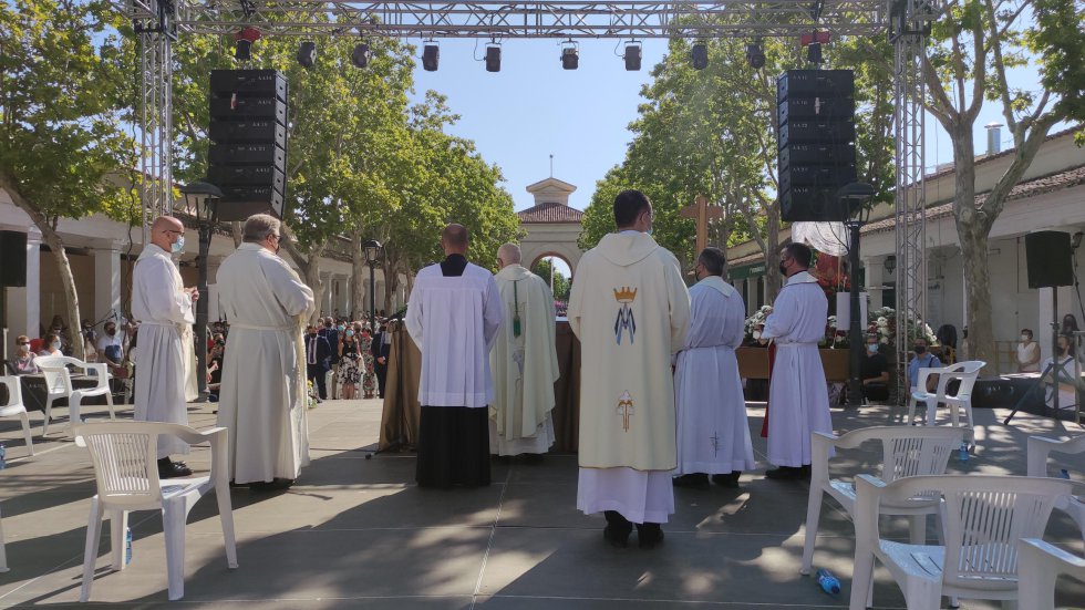 La homilía la ha oficiado el obispo de la Diócesis de Albacete, Ángel Fernández La homilía la ha oficiado el obispo de la Diócesis de Albacete, Ángel Fernández