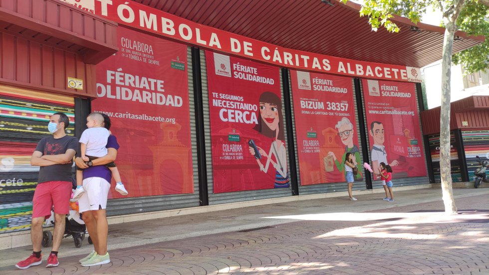 La tómbola de Cáritas este año tampoco ha abierto sus puertas La tómbola de Cáritas este año tampoco ha abierto sus puertas