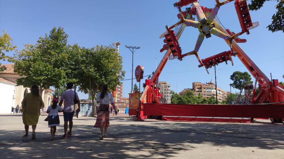 Una de las atracciones de la Feria Una de las atracciones de la Feria
