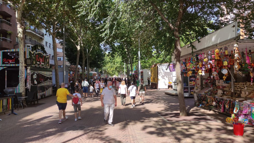 El Paseo de la Feria, desde el Molino El Paseo de la Feria, desde el Molino