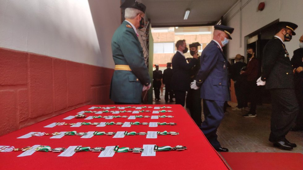 Las condecoraciones de la Guardia Civil Las condecoraciones de la Guardia Civil