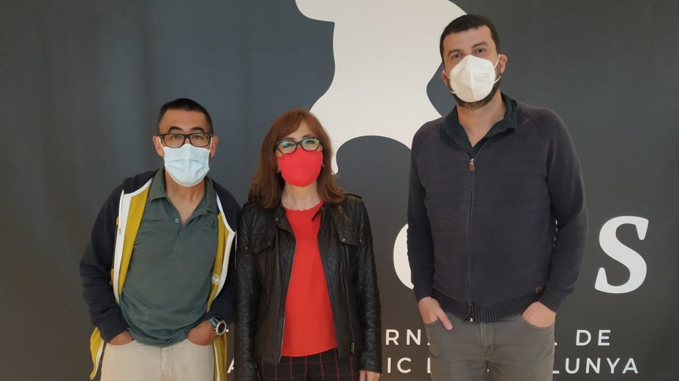 L’equip del programa desplaçat a Sitges, Juli Cuenca, Rosa Badia i Crisol Tuà L’equip del programa desplaçat a Sitges, Juli Cuenca, Rosa Badia i Crisol Tuà