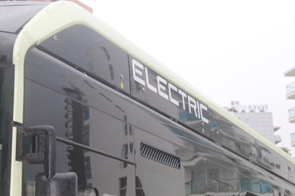 Avanza prueba en Benidorm su autobús eléctrico Avanza prueba en Benidorm su autobús eléctrico