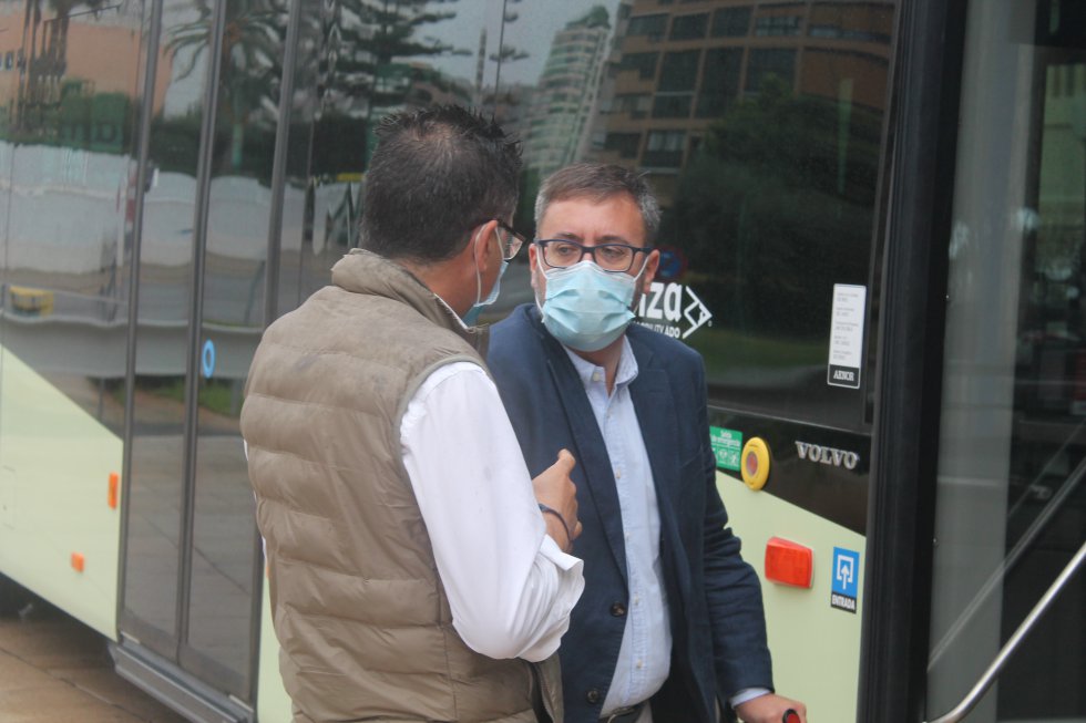 Avanza prueba en Benidorm su autobús eléctrico Avanza prueba en Benidorm su autobús eléctrico