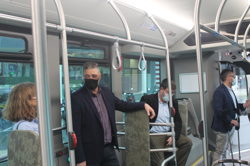 Avanza prueba en Benidorm su autobús eléctrico Avanza prueba en Benidorm su autobús eléctrico