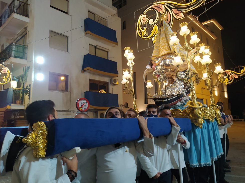 Las imágenes de la procesión de Sant Jaume Las imágenes de la procesión de Sant Jaume