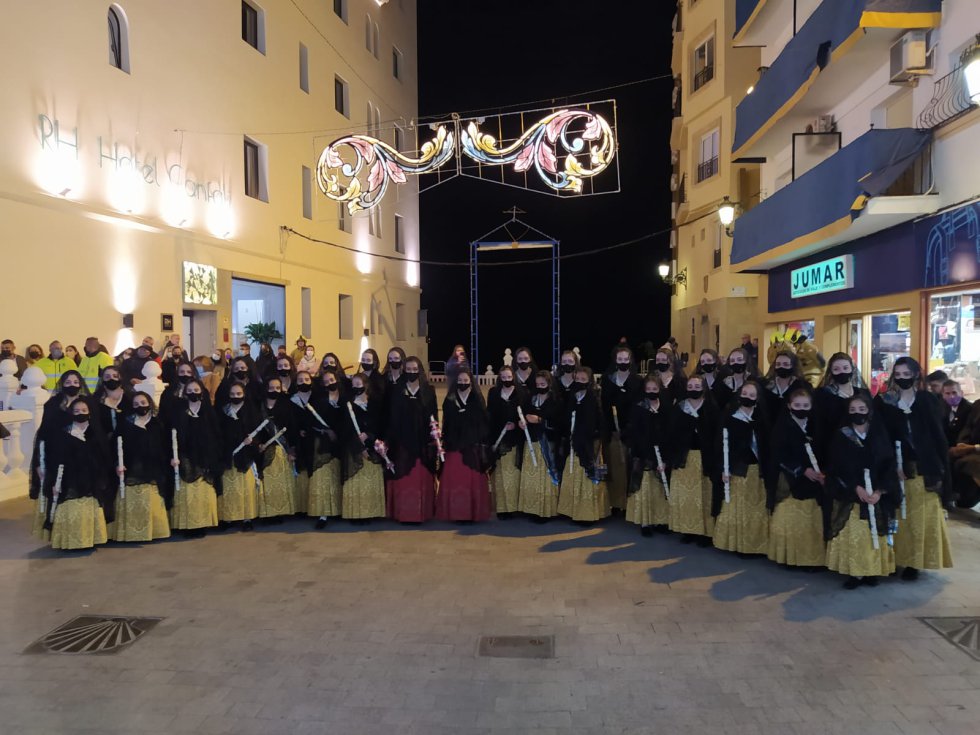 Las imágenes de la procesión de Sant Jaume Las imágenes de la procesión de Sant Jaume