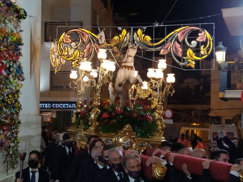 Las imágenes de la procesión de Sant Jaume Las imágenes de la procesión de Sant Jaume