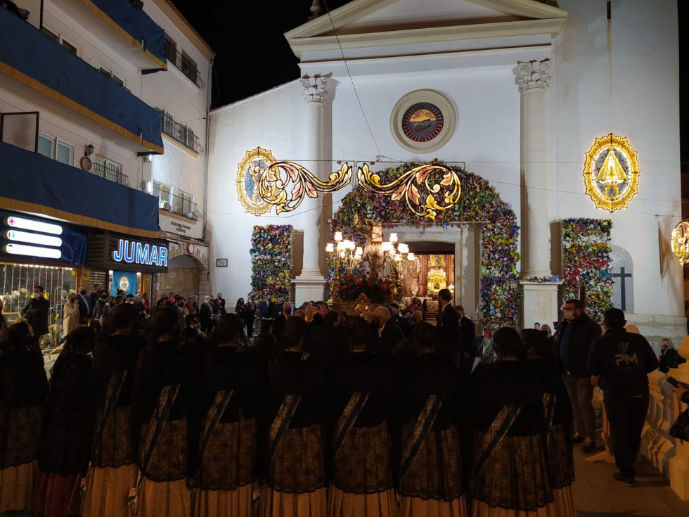Las imágenes de la procesión de Sant Jaume Las imágenes de la procesión de Sant Jaume