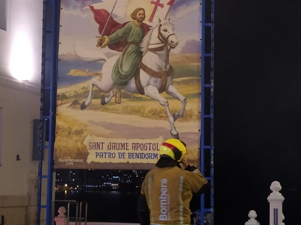 Las imágenes de la procesión de Sant Jaume Las imágenes de la procesión de Sant Jaume