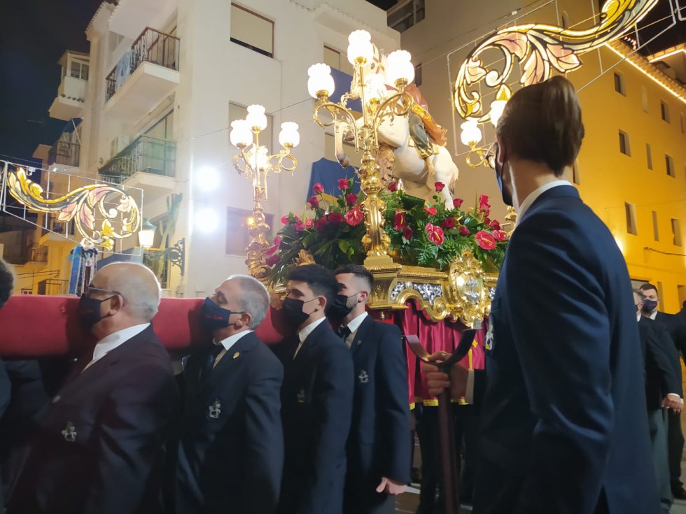 Las imágenes de la procesión de Sant Jaume Las imágenes de la procesión de Sant Jaume