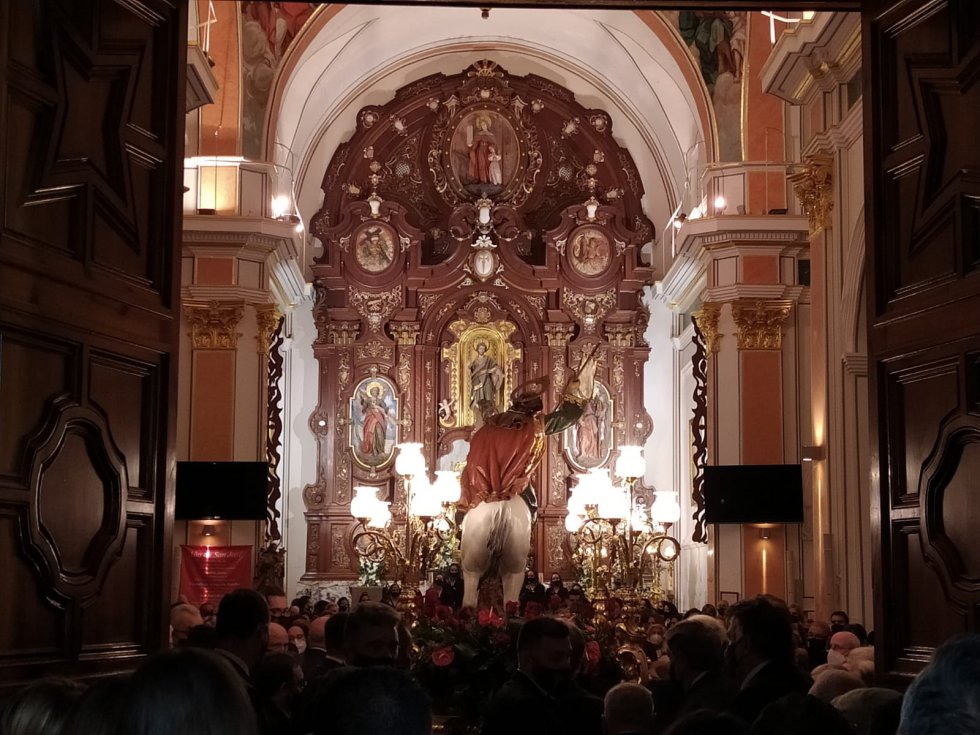 Las imágenes de la procesión de Sant Jaume Las imágenes de la procesión de Sant Jaume