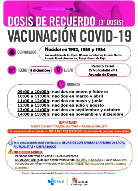 Primera vacunación masiva en la Ribera de la tercera dosis contra la covid
